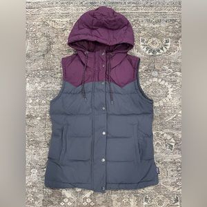 PATAGONIA Womens Bivy down Vest size small